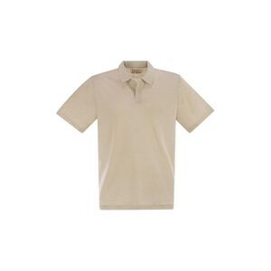 MC2 SAINT BARTH Men's Cotton Piquutbol Polo Shirt Men ECRU T-Shirts